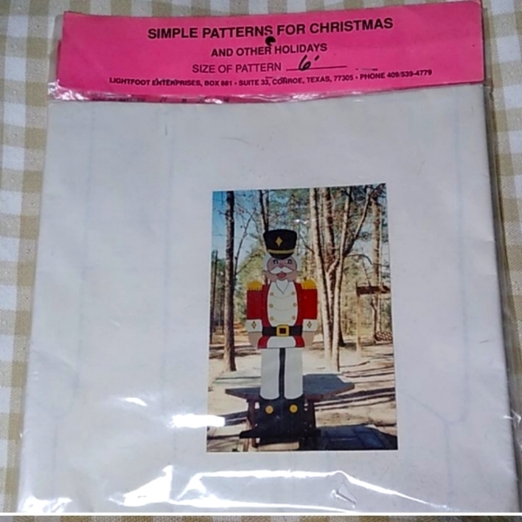 🟢DIY Yard Art PATTERN pkg Vintage Decor unopened - Picture 4 of 8